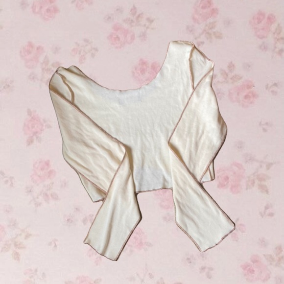 SOLD NWOT Patchwork Cider Crop Top - Picture 2 of 2